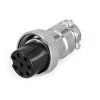 8 pin Circular Connector, 8 Contacts Microphone connector GX16